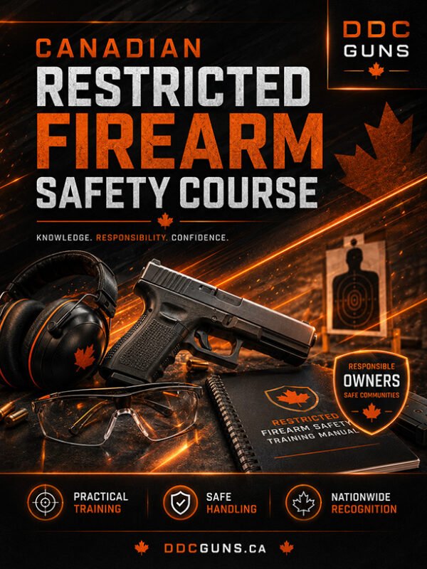 Sept 6th, 2026 Canadian Restricted Firearm Safety Course