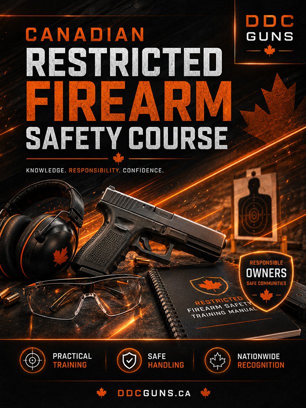 Sept 6th, 2026 Canadian Restricted Firearm Safety Course
