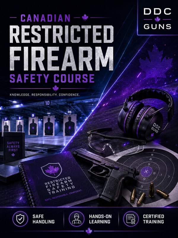 Aug 9th, 2026 Canadian Restricted Firearm Safety Course