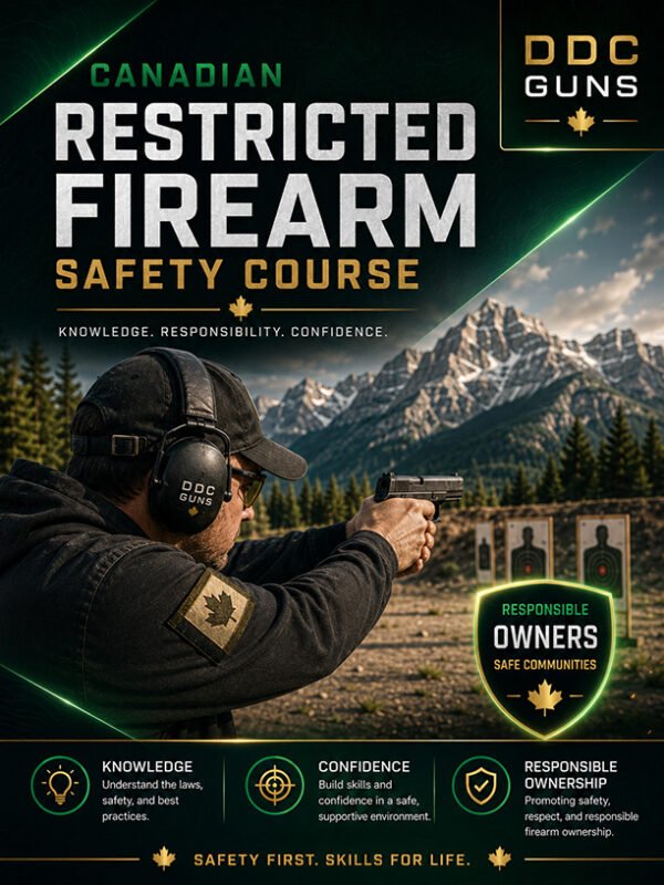 Sept 27th, 2026 Canadian Restricted Firearm Safety Course