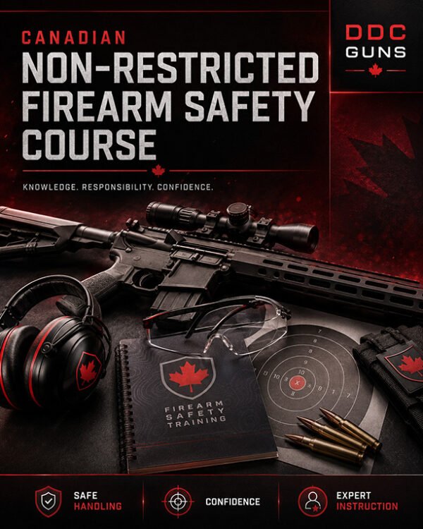 Aug 1st, 2026 Canadian Non-Restricted Firearm Safety Course