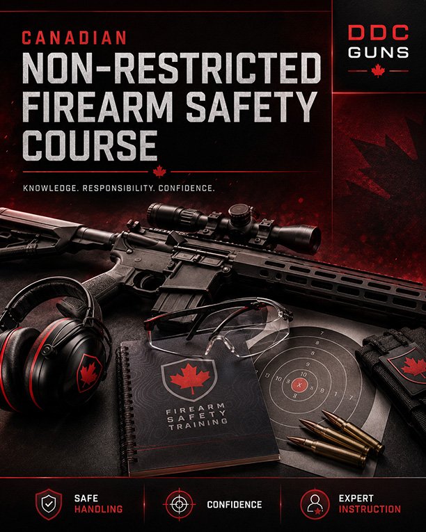 Aug 1st, 2026 Canadian Non-Restricted Firearm Safety Course
