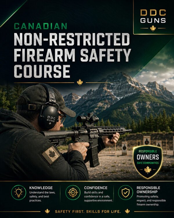July 26, 2026 Canadian Non-Restricted Firearm Safety Course
