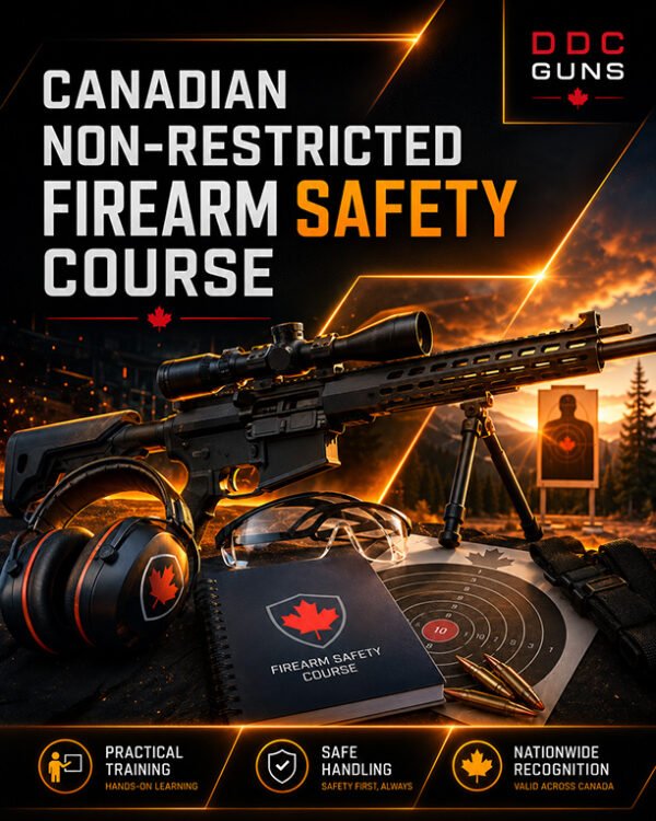 Sept 5th, 2026 Canadian Non-Restricted Firearm Safety Course